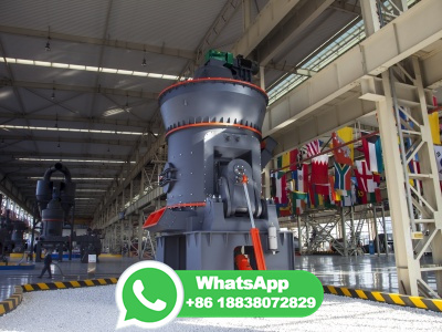 Greywacke Vertical Roller Mill Operation Formulas