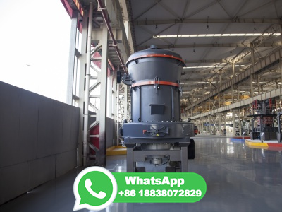 GRINDING OF CALCINED CLAY IN VERTICAL ROLLER MILLS